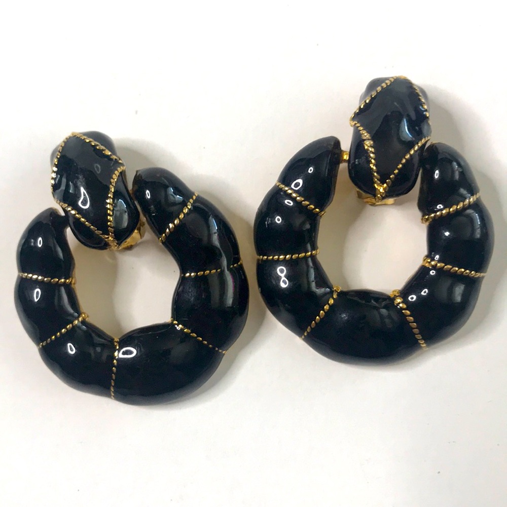 Vintage bamboo door knockers
